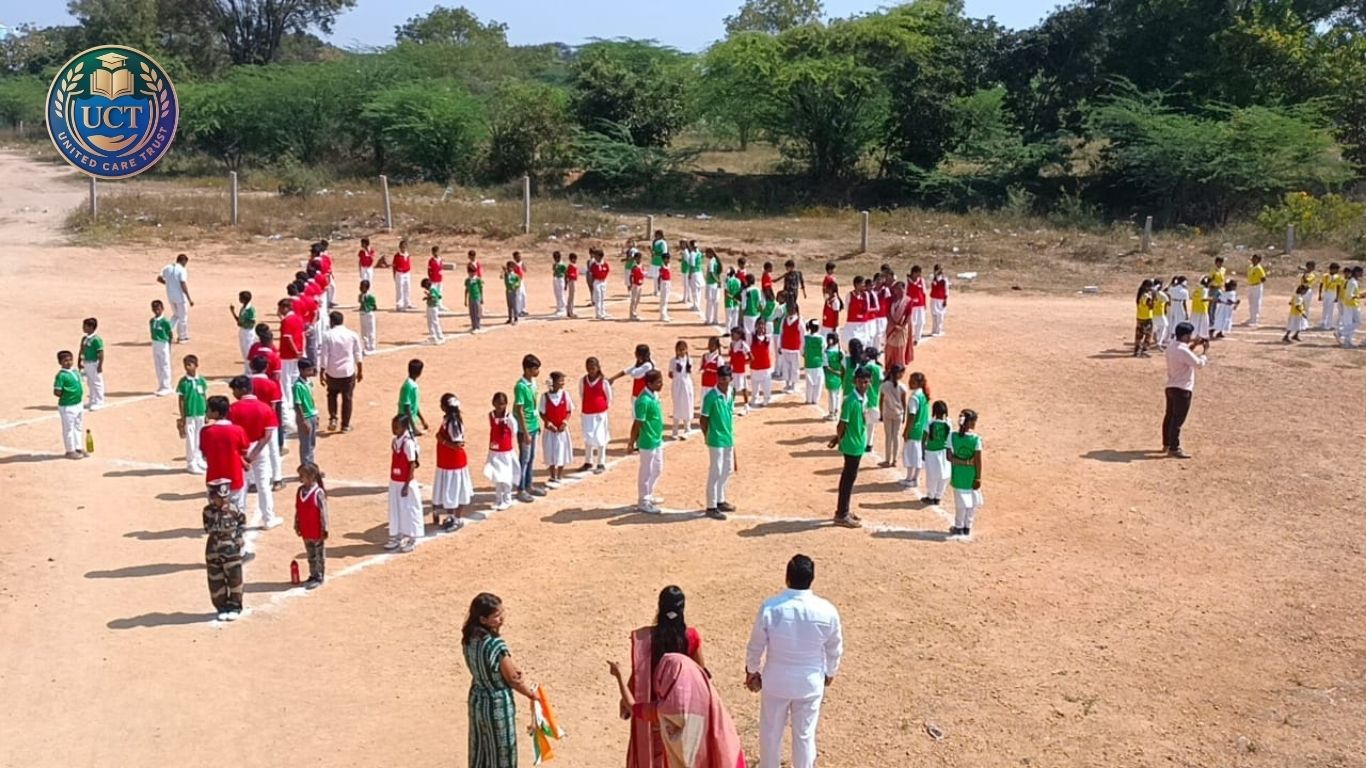 Children learning in classroom